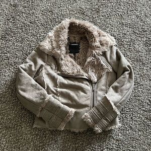 Buffalo by David Bitton suede moto jacket